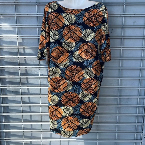 LulaRoe Geometric Printed Irma Tunic Top-0918 - Picture 6 of 10